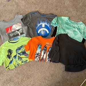 Lot of 6 size 5 boys shirts